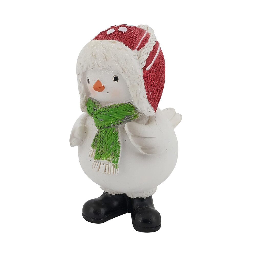 5849 Bird with Scarf & Beanie Figurine